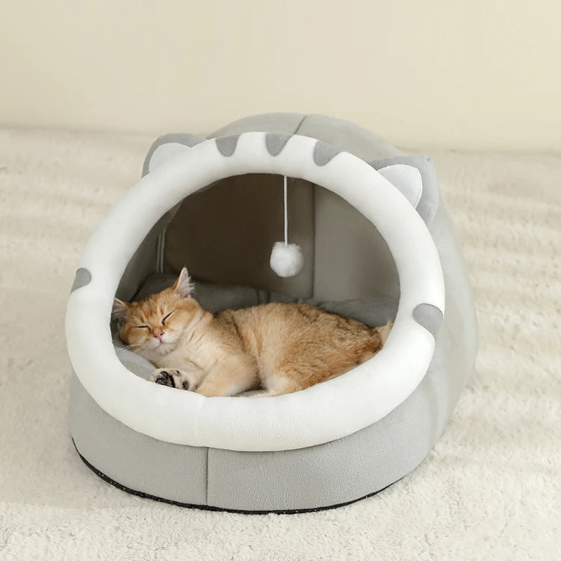Super cuccia per gatti, cuccia calda per animali domestici, cuccia per gattini, cuccia per gatti, cuccia calda per cani, tenda, tappetino per cani di piccola taglia, forniture per cuccia per gatti
