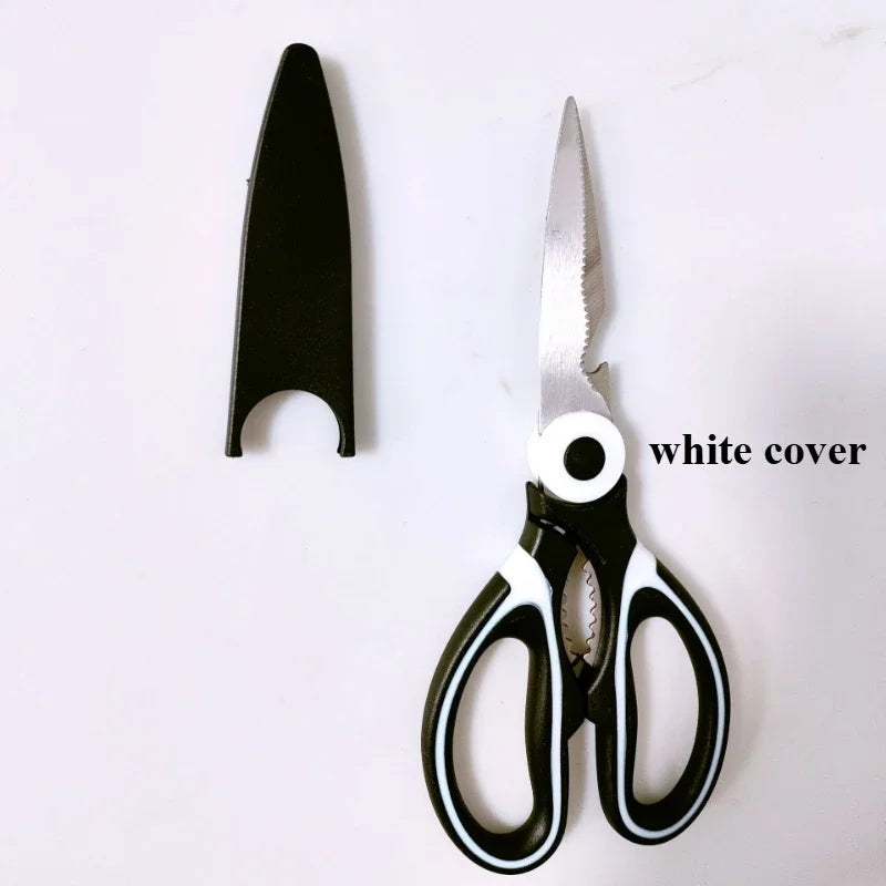 Heavy Duty Kitchen Scissors Multipurpose Dishwasher Safe Meat Poultry and General Purpose Scissors Stainless Steel Utility Tools