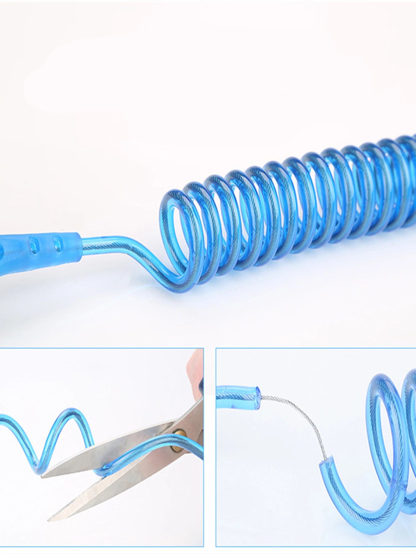 Infants and young children anti-go bracelet out travel anti-release bracelet contraction spring rope traction rope anti-lose