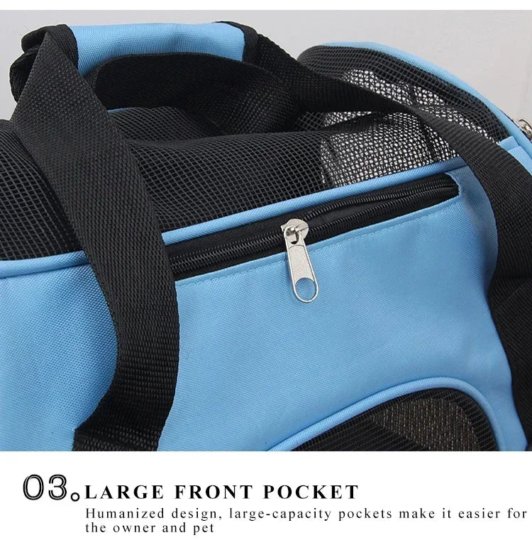 Breathable Out and About Portable Foldable Portable Dog Cat Carrier Bag Pet Puppy Travel Bags Outdoor Tent Carrier Pets Handbag