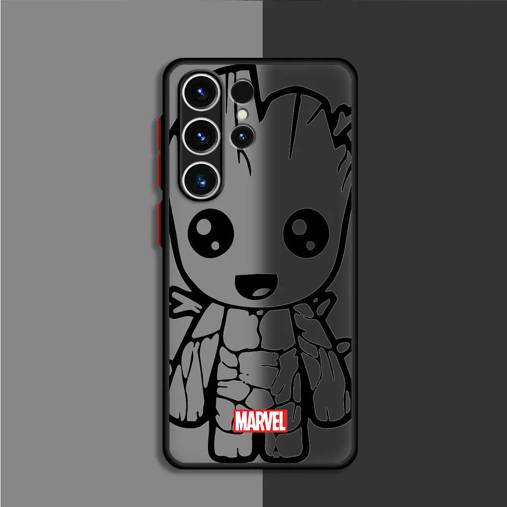Shockproof Case for Samsung Galaxy S22 S20 Ultra Note 20 S21 Plus S10 Plus Marvel Spiderman Ironman Cover