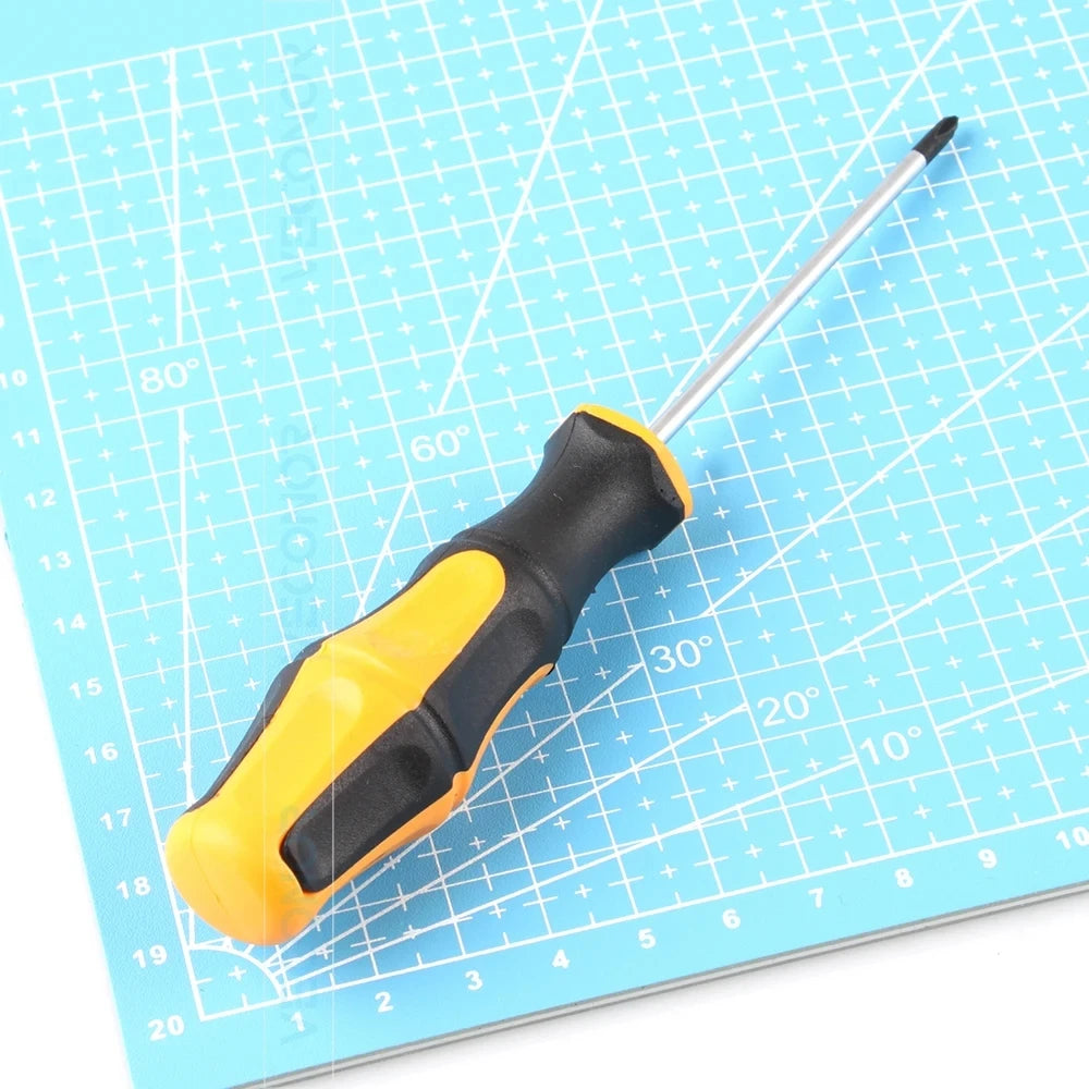 1pc Magnetic Phillips Cross Head Screwdriver PH0 PH1 PH2 Multifunctional Household Basic Anti Slip Manual Screw Drive Tool