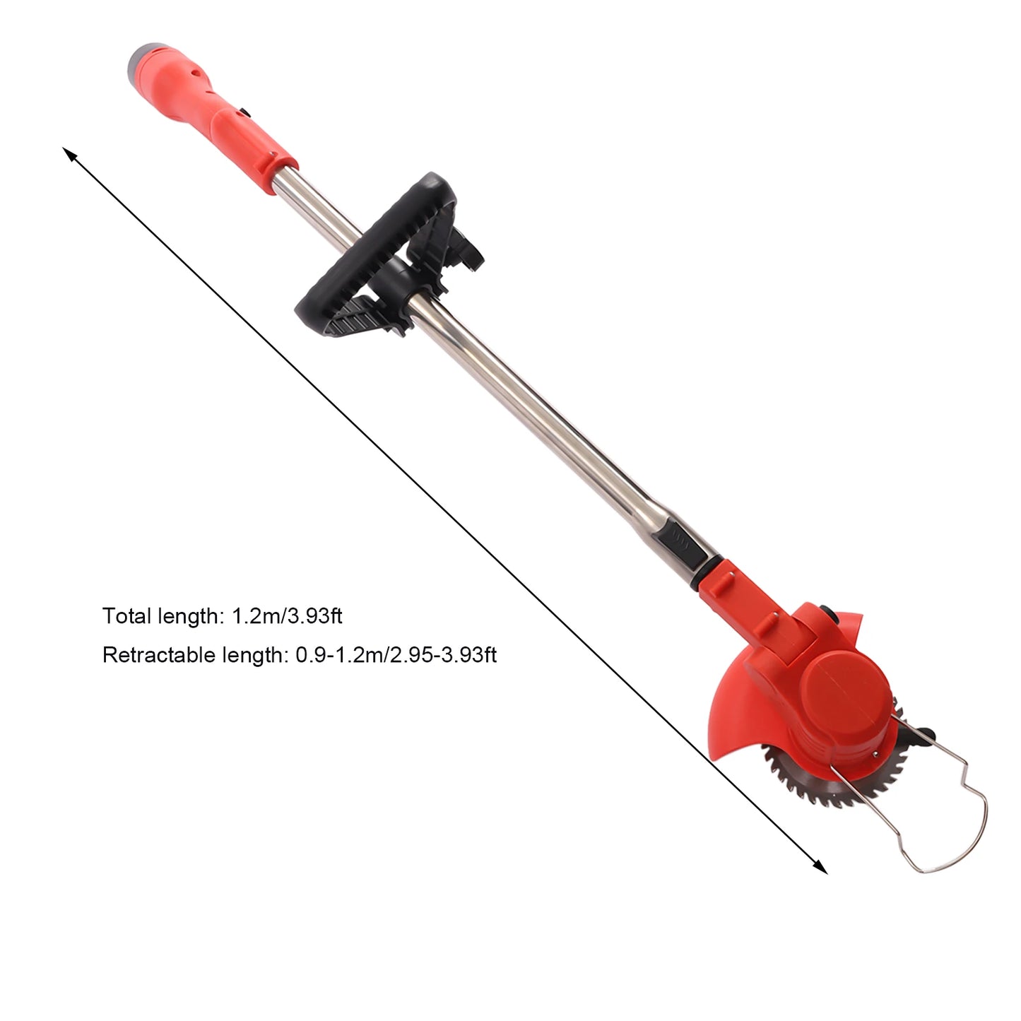 Cordless 12V 1300mAh Lithium Battery String Trimmer 10,000RPM 600W Grass Cutter Mower