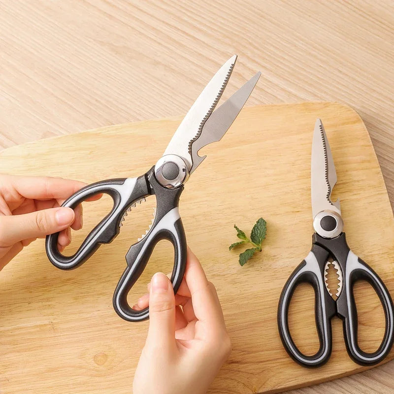 Heavy Duty Kitchen Scissors Multipurpose Dishwasher Safe Meat Poultry and General Purpose Scissors Stainless Steel Utility Tools