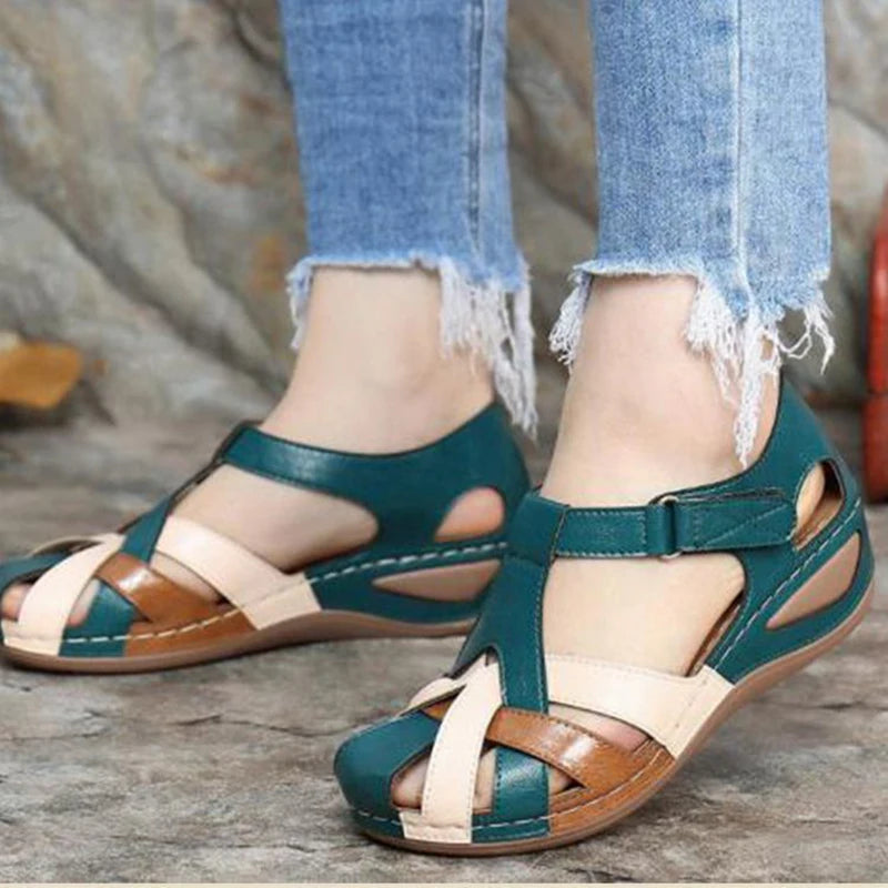 1 paio di sandali estivi da donna, nuovi e caldi, scarpe fresche, design semplice, comode e leggere, per l'estate, per interni ed esterni, da viaggio, ecc.