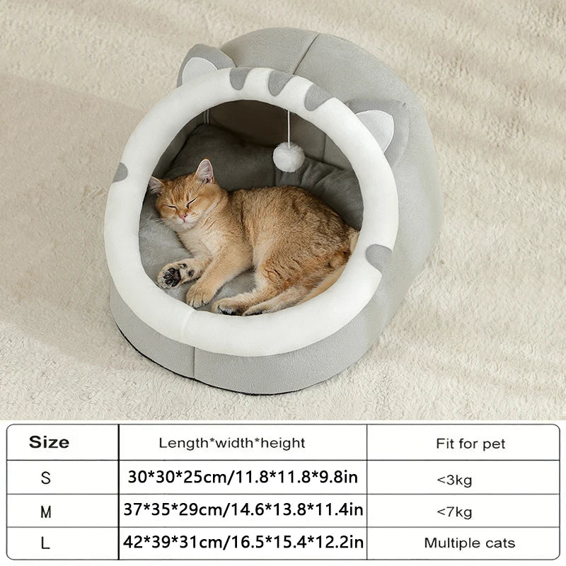 Super cuccia per gatti, cuccia calda per animali domestici, cuccia per gattini, cuccia per gatti, cuccia calda per cani, tenda, tappetino per cani di piccola taglia, forniture per cuccia per gatti
