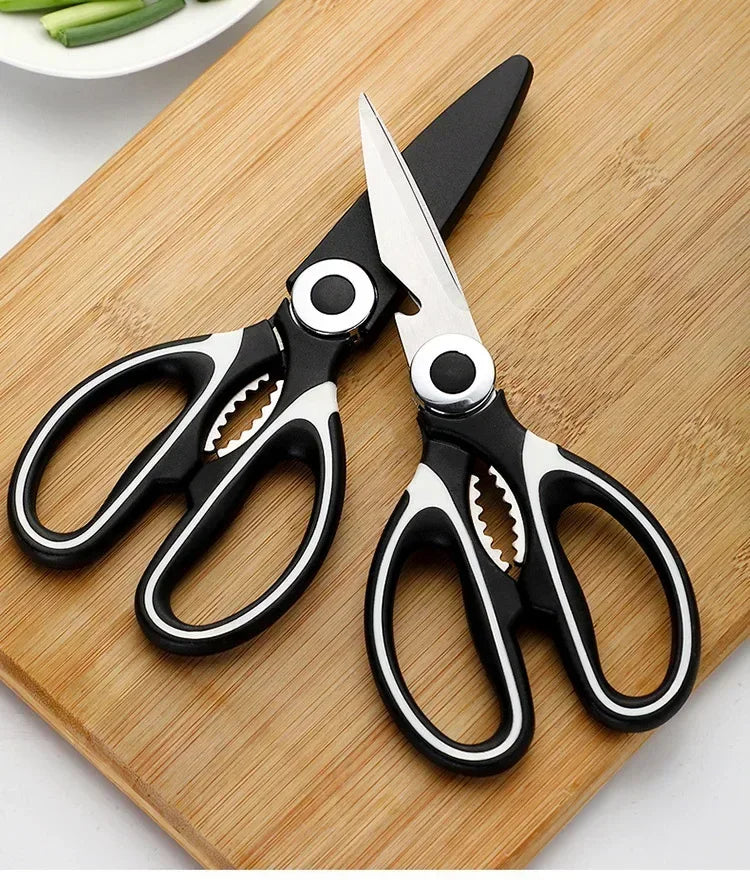 Heavy Duty Kitchen Scissors Multipurpose Dishwasher Safe Meat Poultry and General Purpose Scissors Stainless Steel Utility Tools