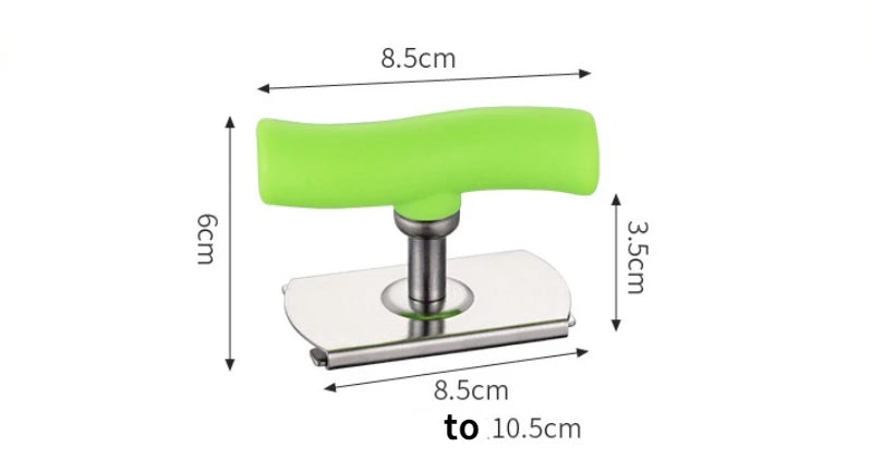 Stainless Steel Jar Opener Adjustable Glass Lids off Jar Opener Bottle Opener Kitchen Accessories Can Opener for 3-9.5CM