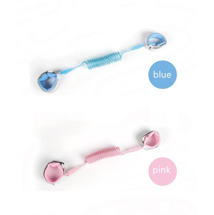 Infants and young children anti-go bracelet out travel anti-release bracelet contraction spring rope traction rope anti-lose
