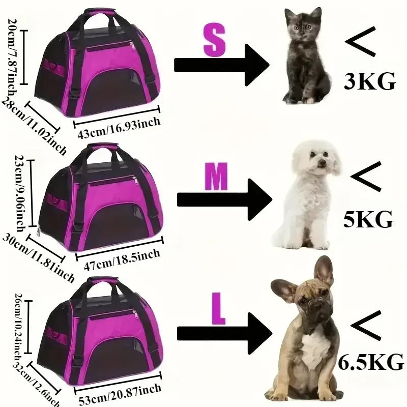 Breathable Out and About Portable Foldable Portable Dog Cat Carrier Bag Pet Puppy Travel Bags Outdoor Tent Carrier Pets Handbag