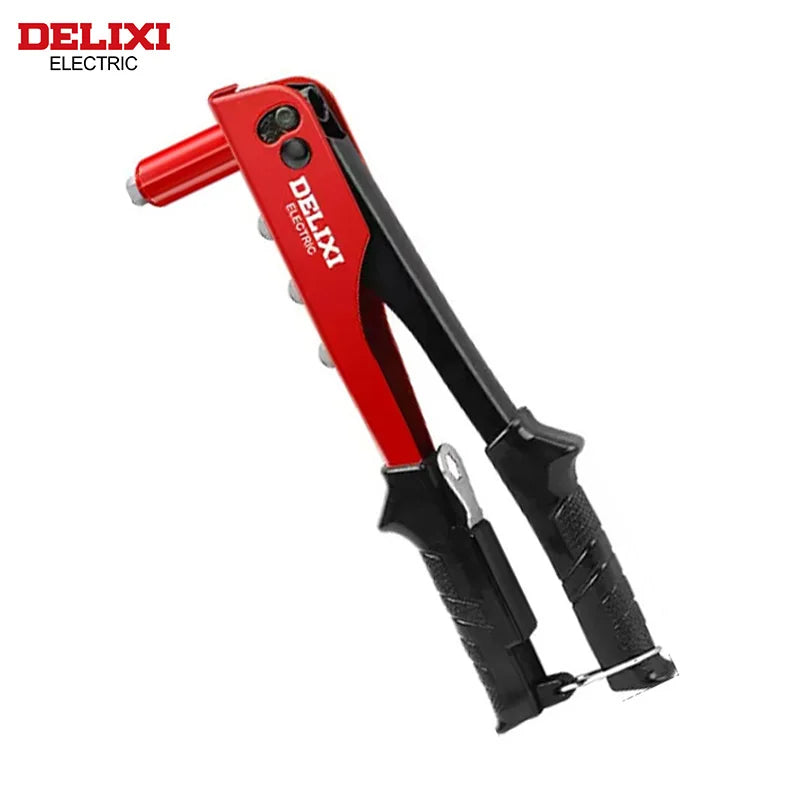 DELIXI ELECTRIC Rivet Gun,Manual Professional Pull Gun High Lever More labor-saving,TighteningandRiveting of Metal SheetandPipe