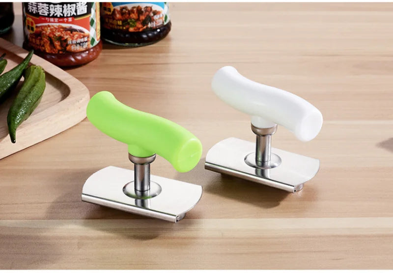Stainless Steel Jar Opener Adjustable Glass Lids off Jar Opener Bottle Opener Kitchen Accessories Can Opener for 3-9.5CM