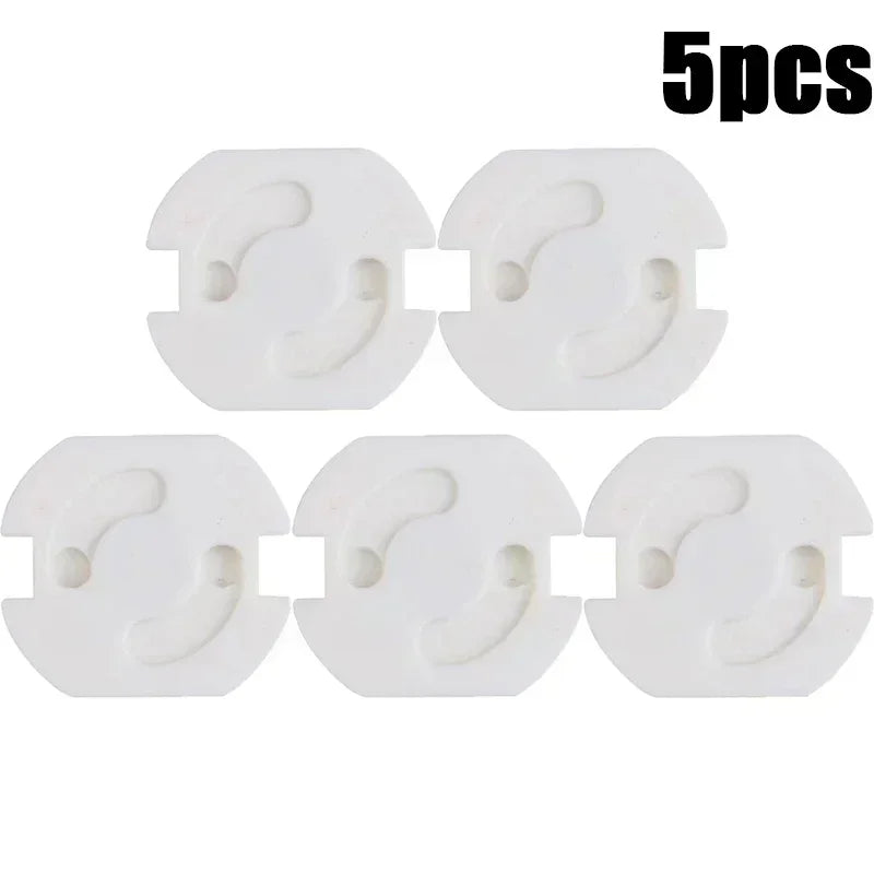 1/10pcs Baby Safety Child Electric Socket Outlet Plug Protection Security Two Phase Safe Lock Cover Kids Sockets Cover Plugs