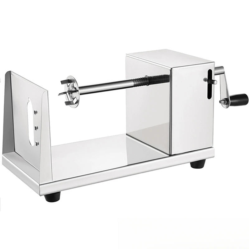 Potato cutter Tornado semi-automatic stretching spiral thick stainless steel, manual slicer French fry machine vegetable cutter