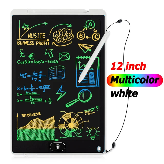 Tableta de dibujo y escritura de 8,5/12 pulgadas con pantalla LCD, tabletas gráficas digitales, almohadilla electrónica de escritura a mano, juguetes, regalos para niños