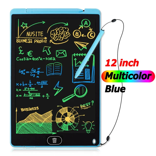 Tableta de dibujo y escritura de 8,5/12 pulgadas con pantalla LCD, tabletas gráficas digitales, almohadilla electrónica de escritura a mano, juguetes, regalos para niños