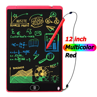 Tableta de dibujo y escritura de 8,5/12 pulgadas con pantalla LCD, tabletas gráficas digitales, almohadilla electrónica de escritura a mano, juguetes, regalos para niños
