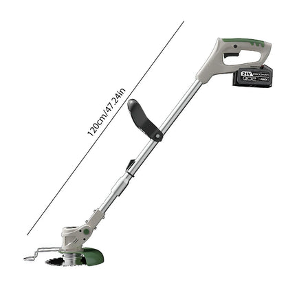 500W Outdoor Handheld Lawn Mower For 18000 RPM Makita 21V Battery Cordless Garden Grass Trimmer Length Adjustable with 2 Battery