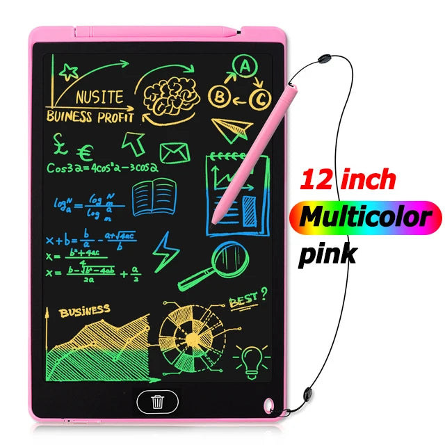 Tableta de dibujo y escritura de 8,5/12 pulgadas con pantalla LCD, tabletas gráficas digitales, almohadilla electrónica de escritura a mano, juguetes, regalos para niños
