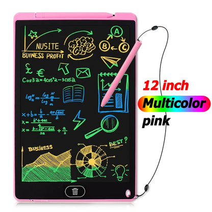 Tableta de dibujo y escritura de 8,5/12 pulgadas con pantalla LCD, tabletas gráficas digitales, almohadilla electrónica de escritura a mano, juguetes, regalos para niños