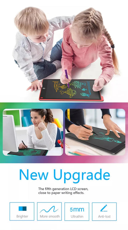 Tableta de dibujo y escritura de 8,5/12 pulgadas con pantalla LCD, tabletas gráficas digitales, almohadilla electrónica de escritura a mano, juguetes, regalos para niños