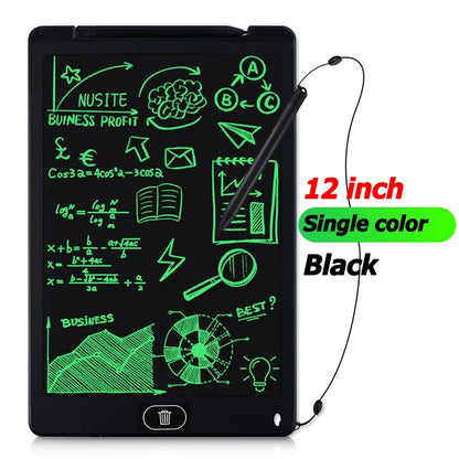 Tableta de dibujo y escritura de 8,5/12 pulgadas con pantalla LCD, tabletas gráficas digitales, almohadilla electrónica de escritura a mano, juguetes, regalos para niños
