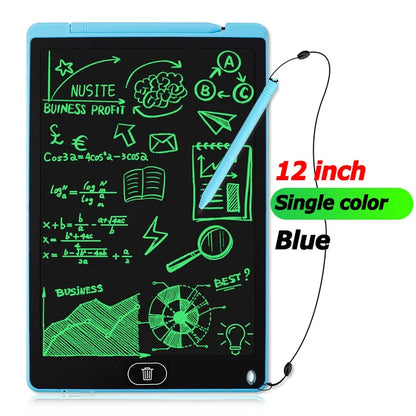 Tableta de dibujo y escritura de 8,5/12 pulgadas con pantalla LCD, tabletas gráficas digitales, almohadilla electrónica de escritura a mano, juguetes, regalos para niños