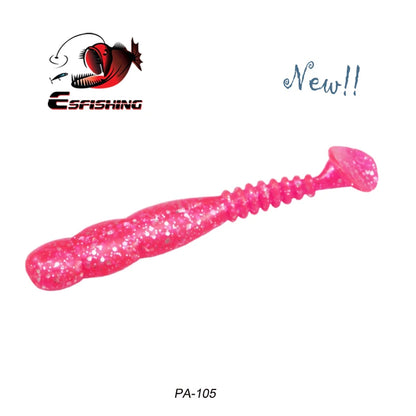 KESFISHING Fishing Lures Rock Shiner 50 95 115mm Pesca Artificial Soft Silicone Bass Baits Quality Smell and Salts T Tail Shad