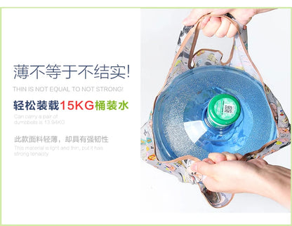 50*60cm Disney cartoon  bag Stitch shopping Mickey mouse bag storage High capacity green bag hand cartoon shoulder