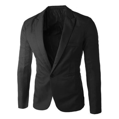Autumn Men's Blazer Suit 8 colors male Blazer Suits business Jackets Coat Fashionable white/black/grey M-3XXXL