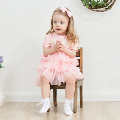 Lawadka Summer Mesh Newborn Baby Girls Socks Fashion Bow Thin Children's Socks for Girls Infant Princess White Red Black 0-5Year