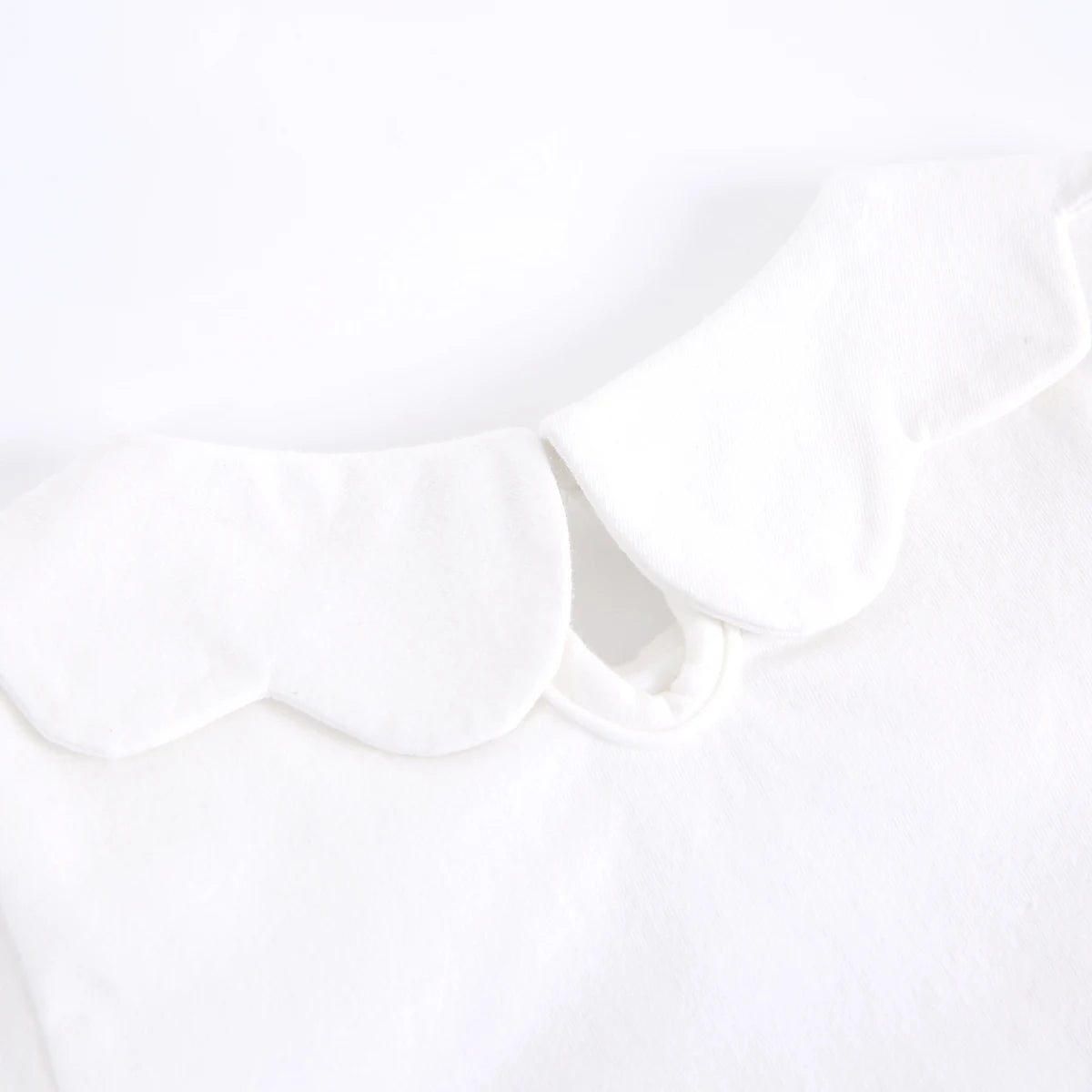 Sanlutoz Soft Cotton Baby Girls T-shirt Cute Infants Tops Clothing White Newborn Toddler Shirts Clothes Casual