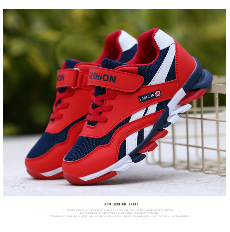 New for Boys Fashion Boys Sneakers Design Trend Children Sports Shoes Casual Running Tennis 7 -15 Years Children Sneakers