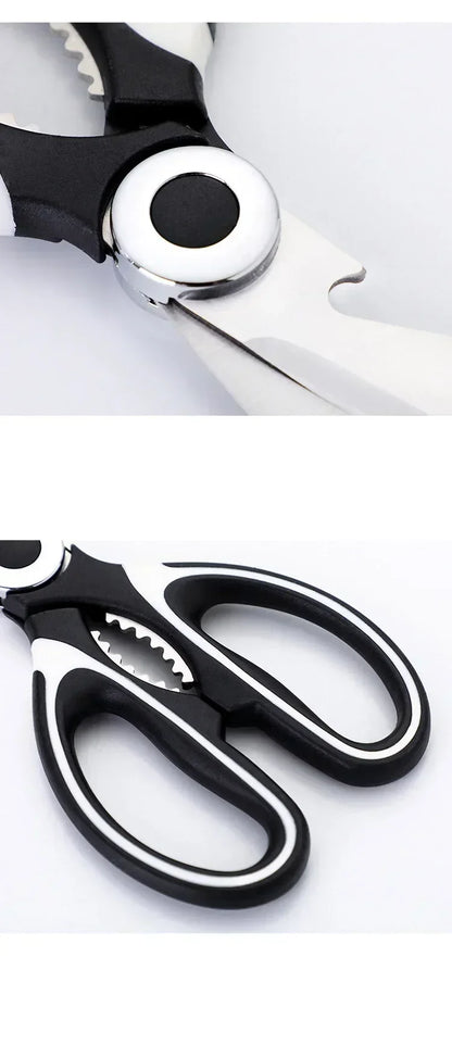 Heavy Duty Kitchen Scissors Multipurpose Dishwasher Safe Meat Poultry and General Purpose Scissors Stainless Steel Utility Tools