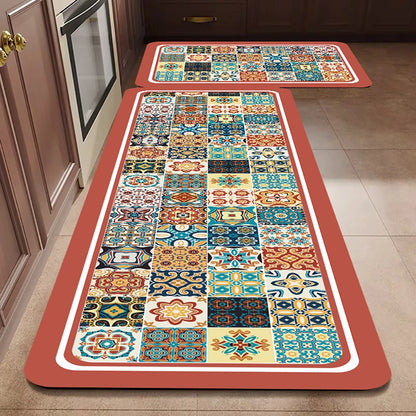 Non-slip Kitchen Carpets for Living Room Long Area Rug Kitchen Floor M0at Carpets Entrance Door Mat Home Decor Alfombra Tapis