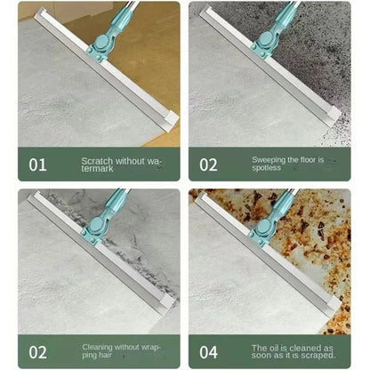 Silicone wiper  broom for bathroom  floor  magic broom sweeping artifact ground scraping floor cleaning household mop