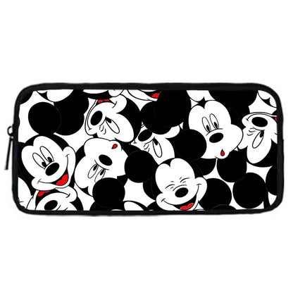 Disney Cute Mickey Minnie Child School Backpack With Shoulder Bag Pencil Bags School Bags for Boys Girls Best Gift
