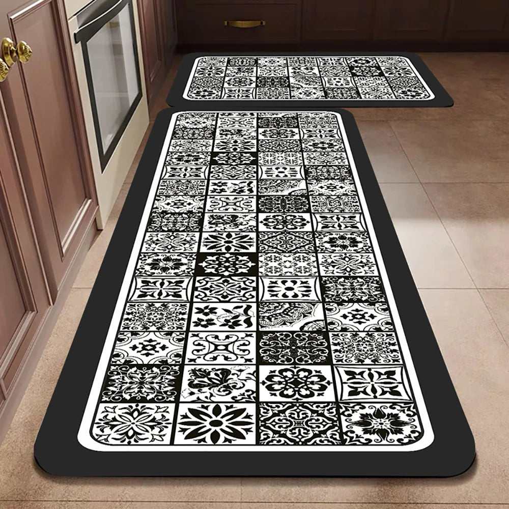 Non-slip Kitchen Carpets for Living Room Long Area Rug Kitchen Floor M0at Carpets Entrance Door Mat Home Decor Alfombra Tapis