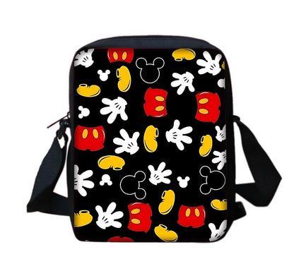 Disney Cute Mickey Minnie Child School Backpack With Shoulder Bag Pencil Bags School Bags for Boys Girls Best Gift