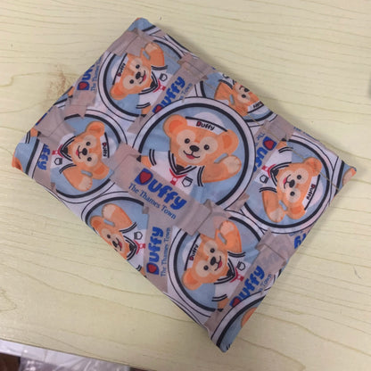 50*60cm Disney cartoon  bag Stitch shopping Mickey mouse bag storage High capacity green bag hand cartoon shoulder