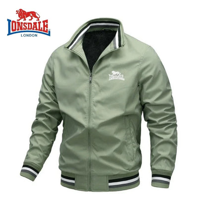 spring and autumn new trend men's stand collar jacket outdoor leisure sports zipper golf men baseball clothing fashion coat