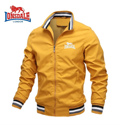 spring and autumn new trend men's stand collar jacket outdoor leisure sports zipper golf men baseball clothing fashion coat