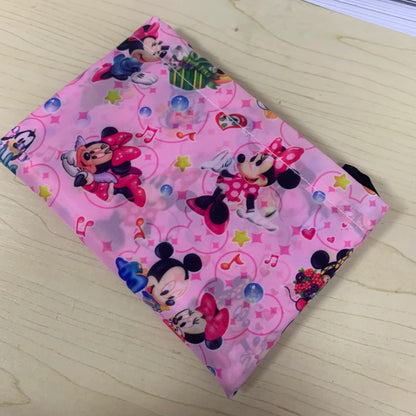 50*60cm Disney cartoon  bag Stitch shopping Mickey mouse bag storage High capacity green bag hand cartoon shoulder