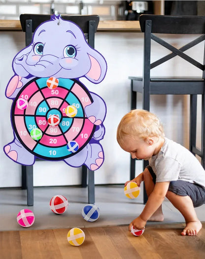 Educational Dart Board Baby Dart Indoor Sports Child Montessori Games for Children 3 to 7 Years
