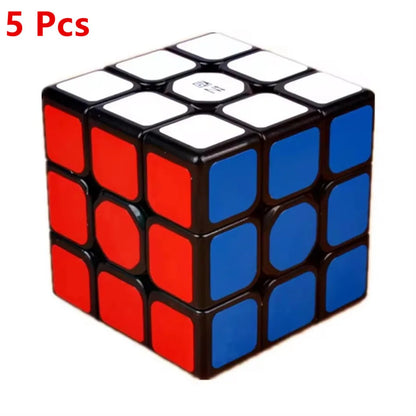 QiYi QiHang Warrior M 3x3 Magic Cubes White Black Speed Puzzle Professional Cubo Magico Toys Birthday Christmas Gifts For Kids