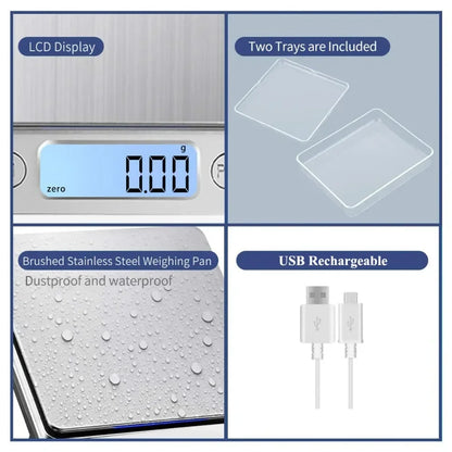 Coffee Scale Kitchens Accessories Electronic Scales Digital Weight Bakeware Measuring Tools & Scales Kitchen & Precision Food