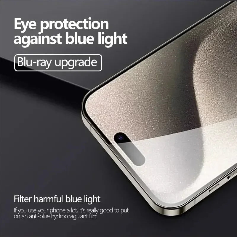 5Pcs Full Cover Hydrogel Film For iPhone 13 12 11 14 15 Pro Max Screen Protector For iPhone 16 PRO XR XS MAX 7 8 Plus Not Glass