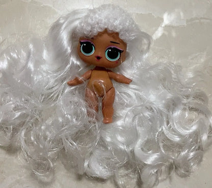 Collection Series 5 Hairgoals Change Color 8cm Big Sister Hair Dolls Lols Bhaddie Doll Set Splatters set Kids Playing Toy Gift