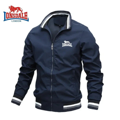 spring and autumn new trend men's stand collar jacket outdoor leisure sports zipper golf men baseball clothing fashion coat