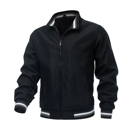 Jackets Men Spring Autumn Fashion New In Outerwears Solid Casual Clothing Windbreaker Coats Aviator Jacket For Men Plus Size 6XL